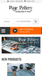 Mobile Screenshot of pagepottery.com